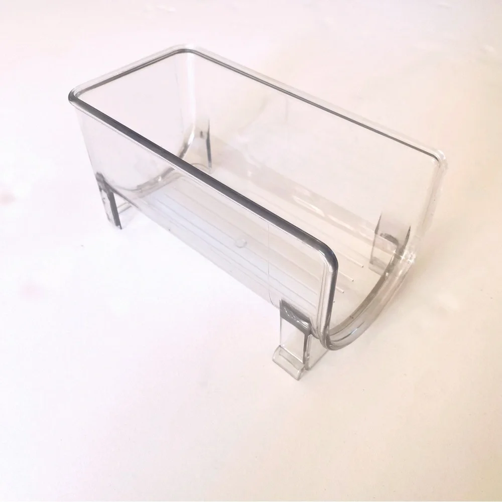 Single Wine Bottle Clear Acrylic Plastic Refrigerator Storage Rack Organizer